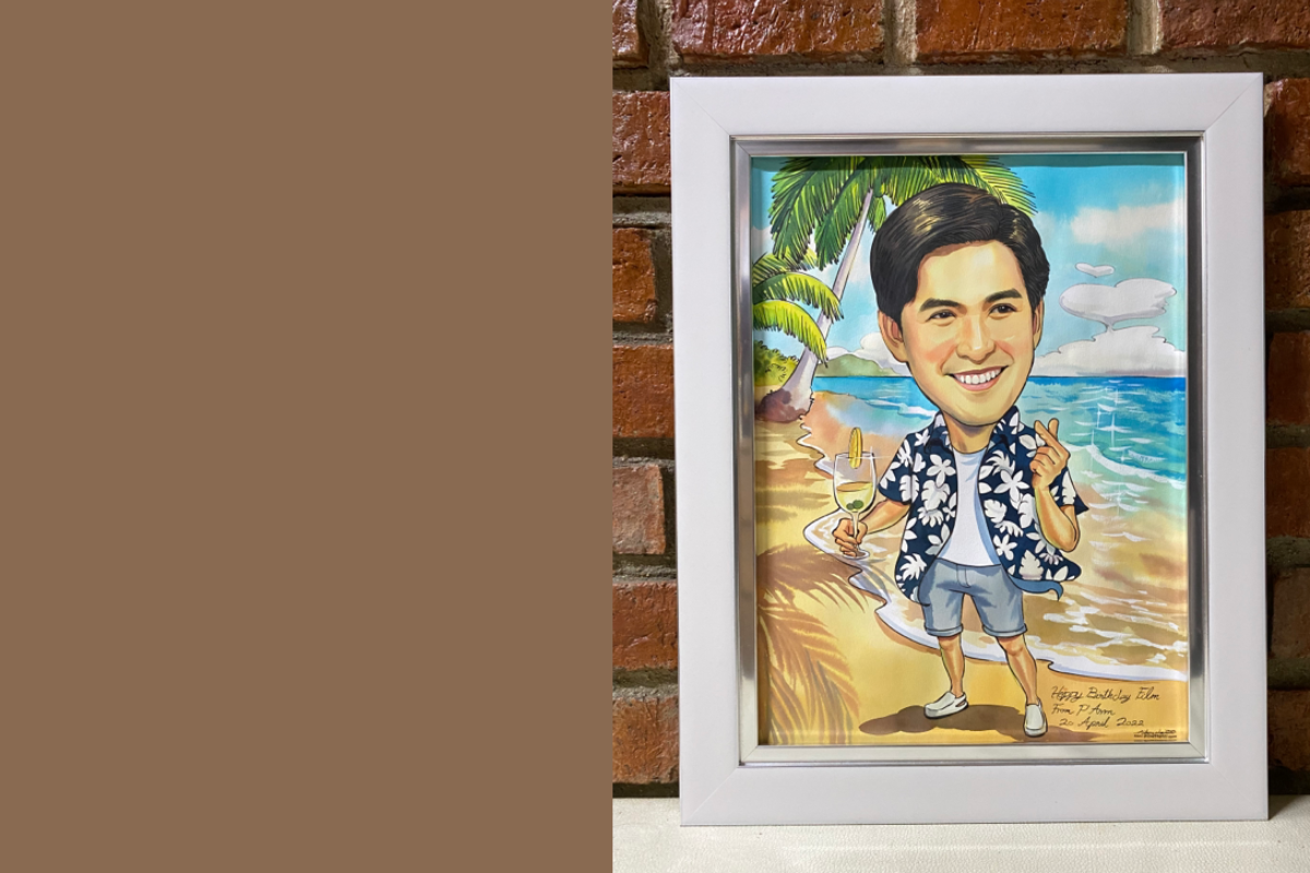 การ์ตูนล้อเลียนสีสดใส